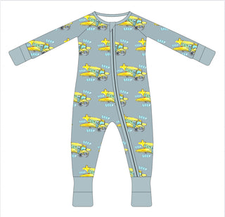 Zipper Romper - Bowen